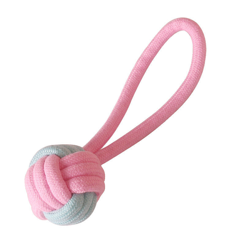 Tug, Chew & Smile: Cotton Rope Dog Toy Set