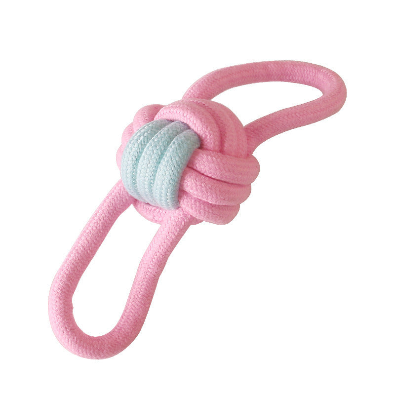 Tug, Chew & Smile: Cotton Rope Dog Toy Set