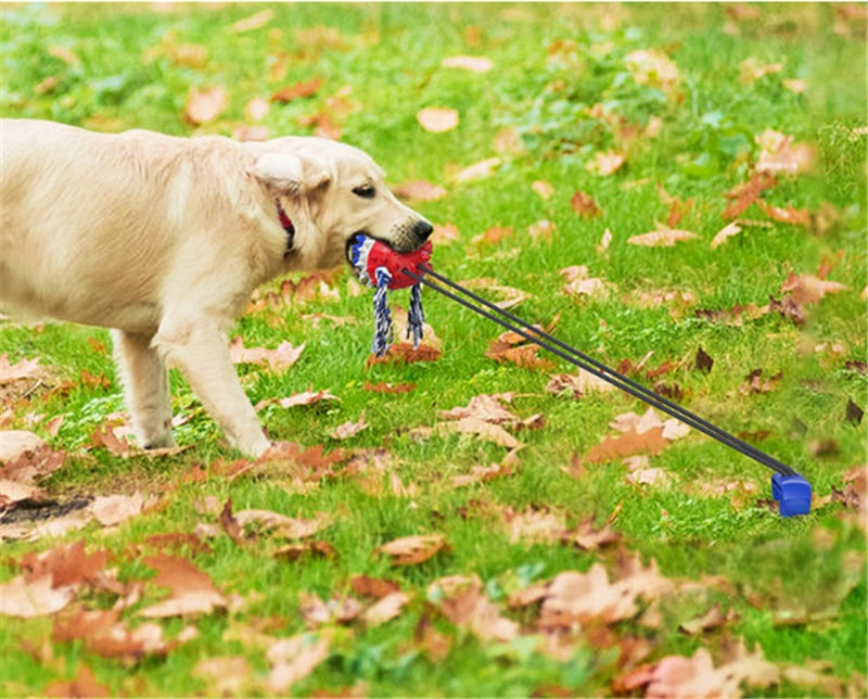 Tough Tug Ball for Teething Dogs – Outdoor Fun!