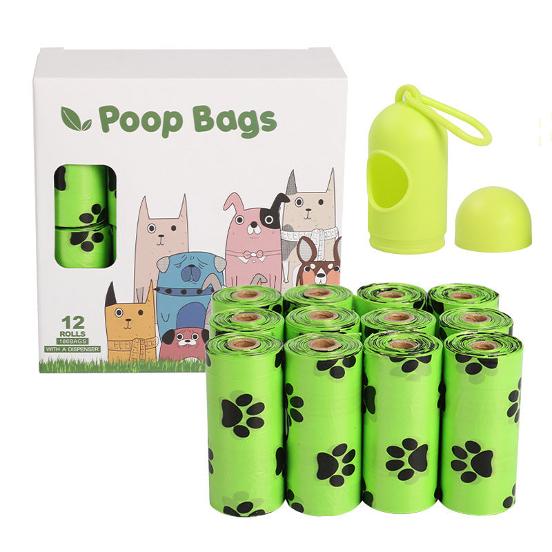 Eco-Friendly Dog Poop Bags with Dispenser – Clean & Easy!