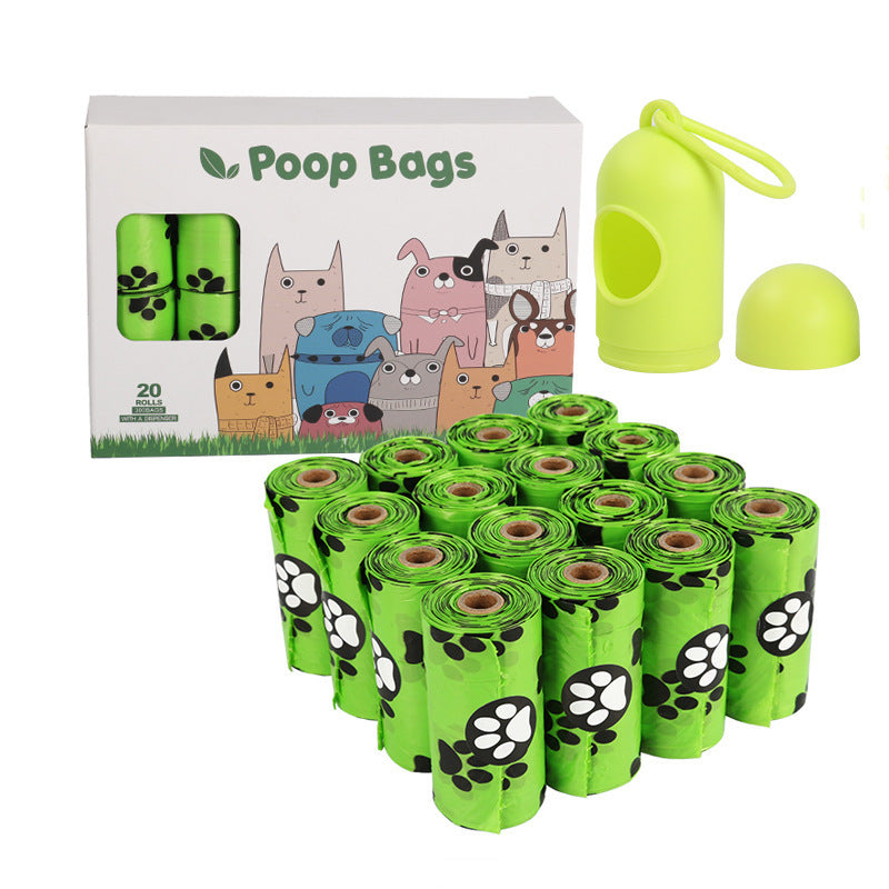 Eco-Friendly Dog Poop Bags with Dispenser – Clean & Easy!