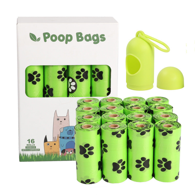 Eco-Friendly Dog Poop Bags with Dispenser – Clean & Easy!