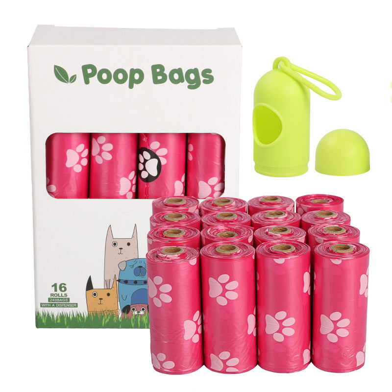 Eco-Friendly Dog Poop Bags with Dispenser – Clean & Easy!