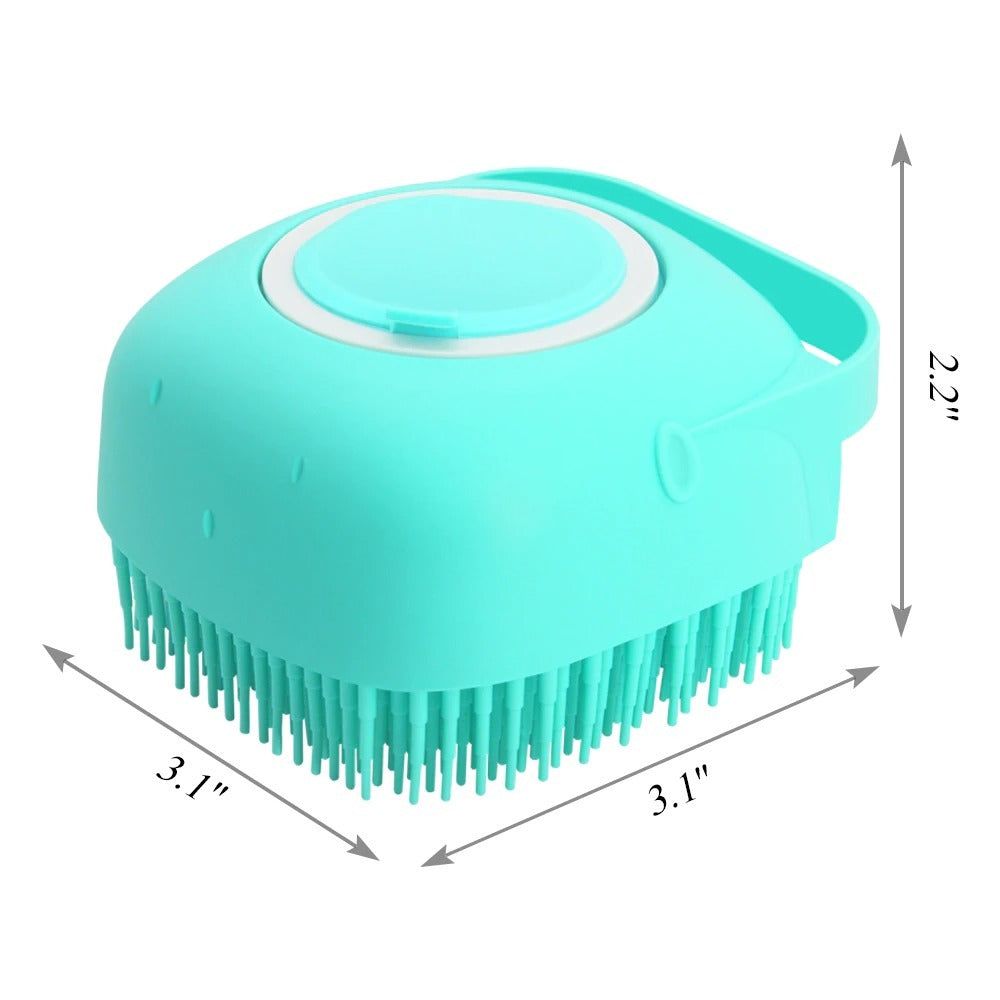Soapy Paws: Pet Shampoo & Massage Brush