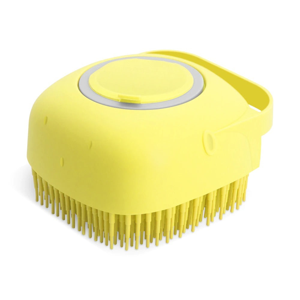 Soapy Paws: Pet Shampoo & Massage Brush