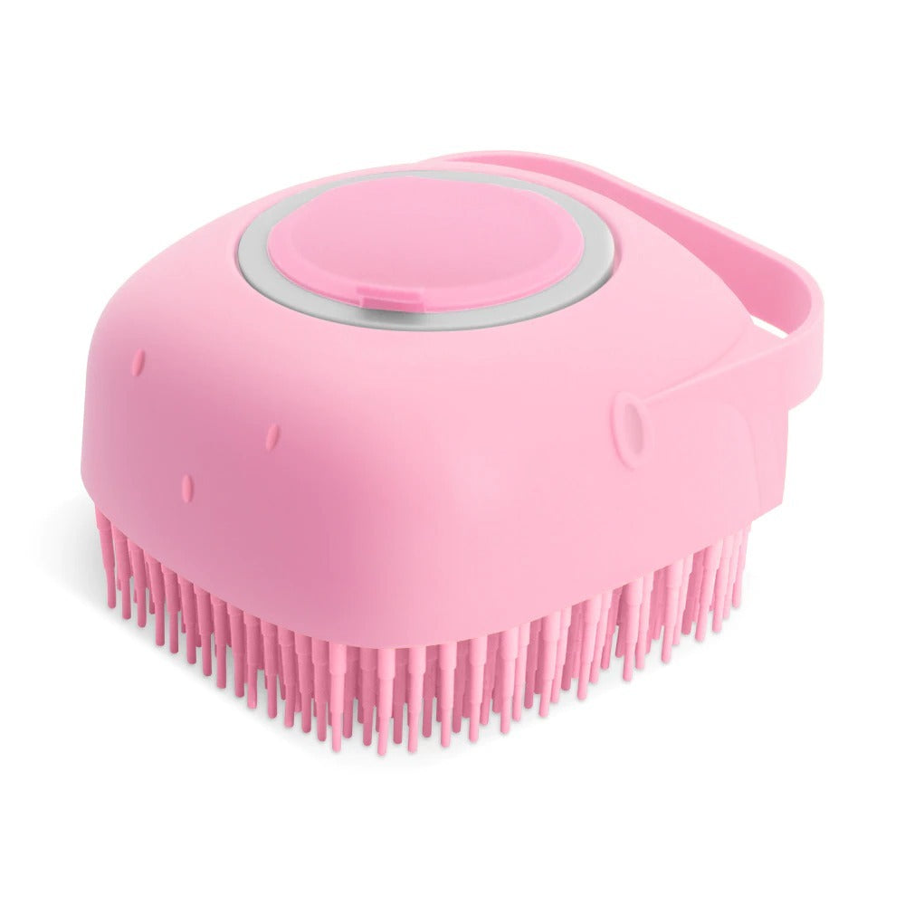 Soapy Paws: Pet Shampoo & Massage Brush