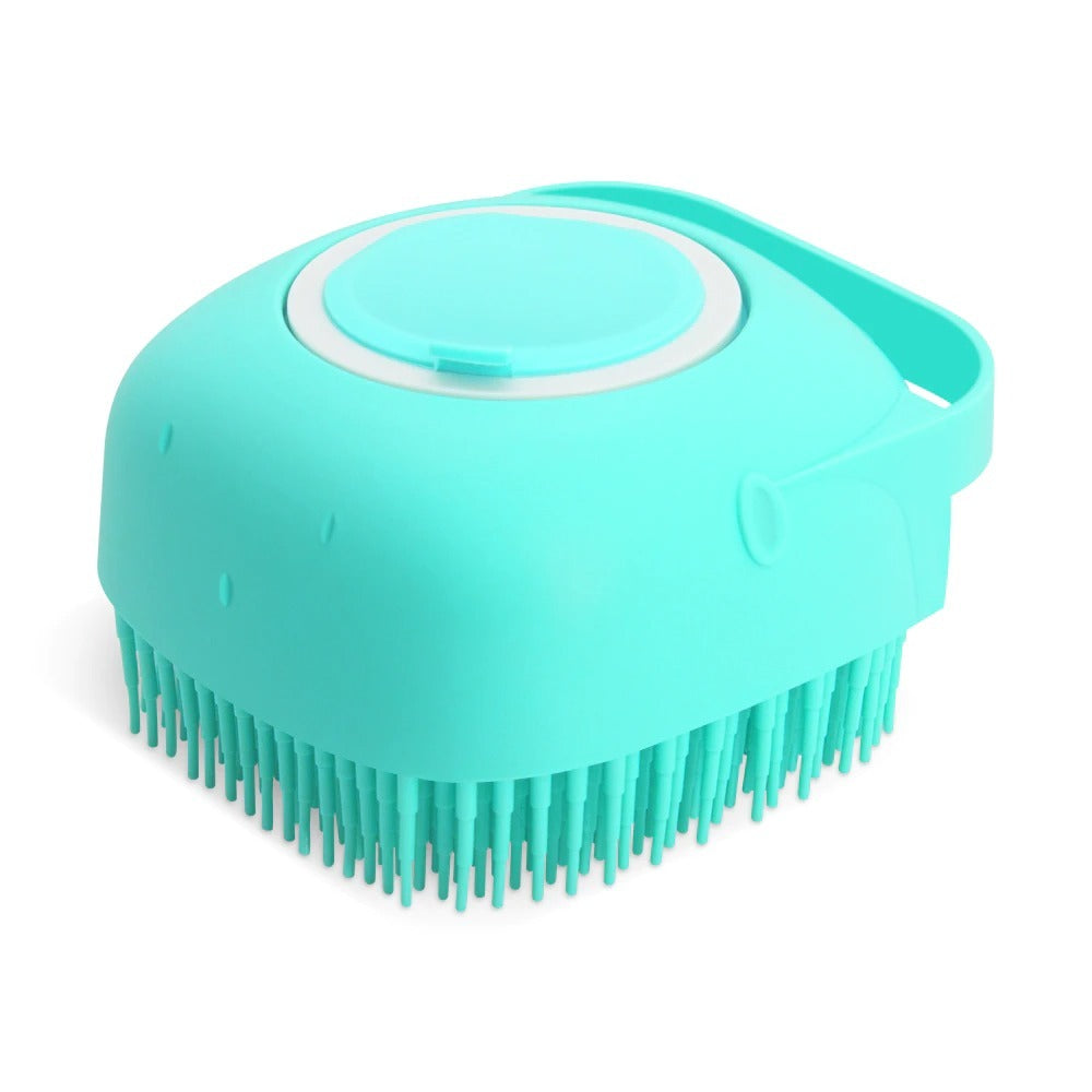 Soapy Paws: Pet Shampoo & Massage Brush