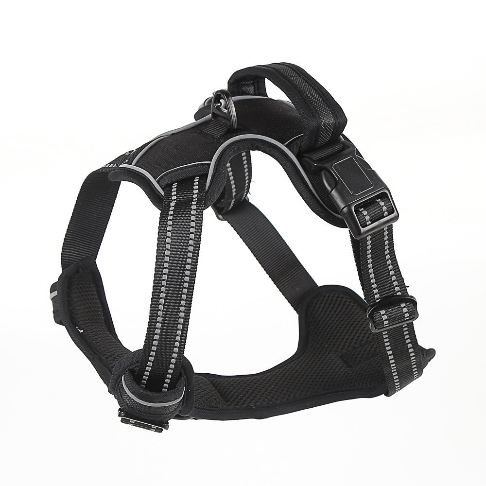 No-Pull Reflective Dog Harness – Comfy, Safe & Stylish