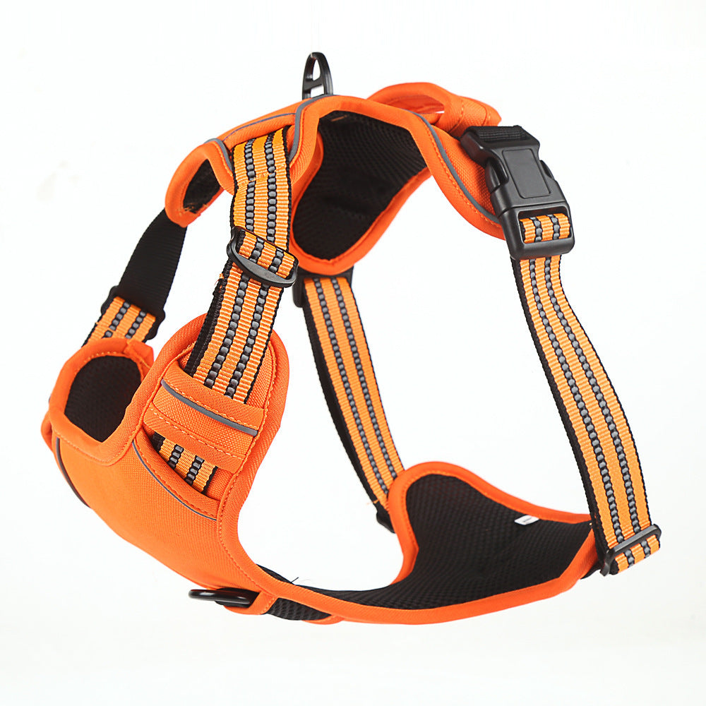 No-Pull Reflective Dog Harness – Comfy, Safe & Stylish