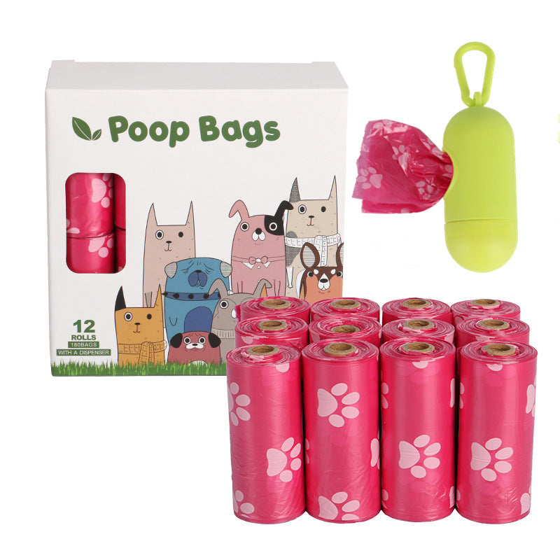 Eco-Friendly Dog Poop Bags with Dispenser – Clean & Easy!