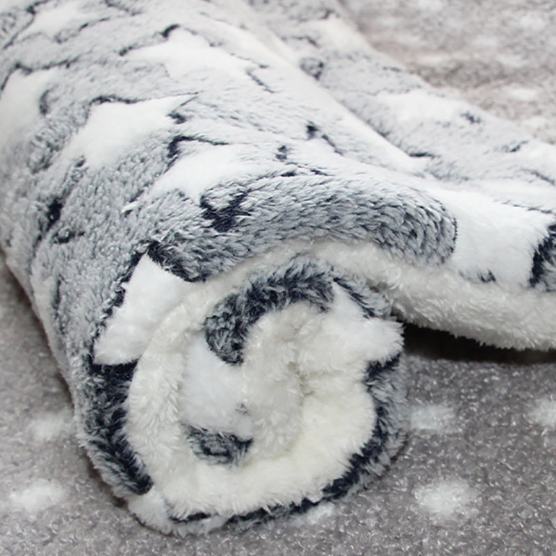 Cozy Cloud Fleece Bed for Dogs & Cats