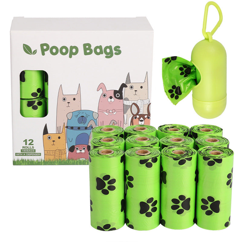 Eco-Friendly Dog Poop Bags with Dispenser – Clean & Easy!