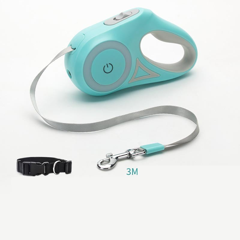 Walk Your Dog Stylishly with Lights & Comfort!