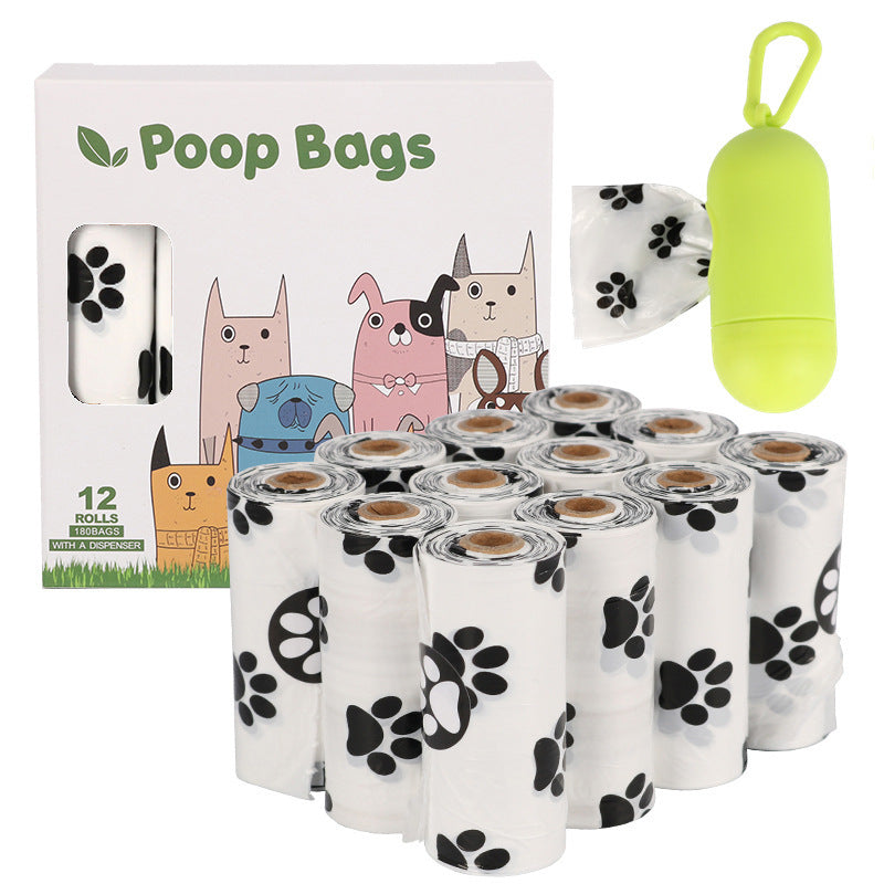 Eco-Friendly Dog Poop Bags with Dispenser – Clean & Easy!