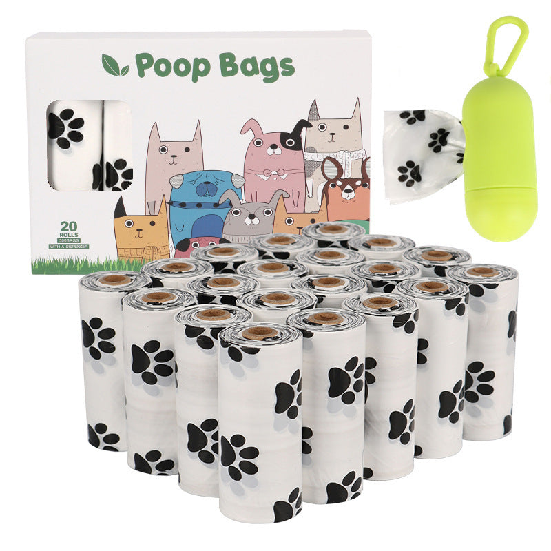 Eco-Friendly Dog Poop Bags with Dispenser – Clean & Easy!