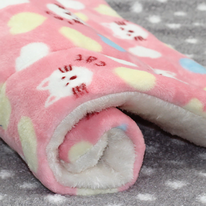Cozy Cloud Fleece Bed for Dogs & Cats