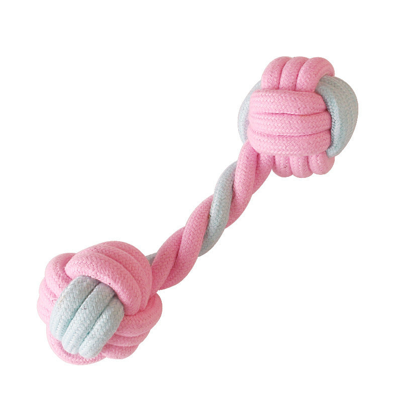Tug, Chew & Smile: Cotton Rope Dog Toy Set