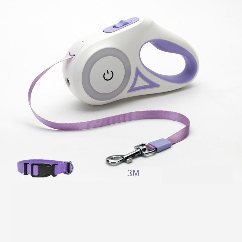 Walk Your Dog Stylishly with Lights & Comfort!