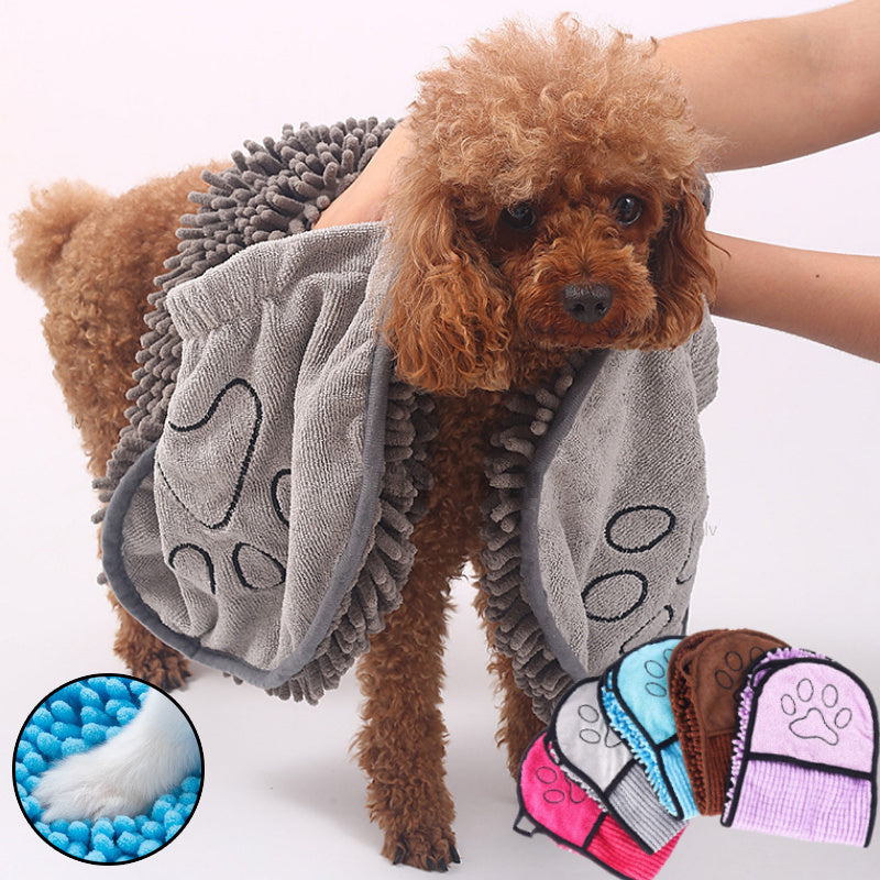 PawDry: Quick-Dry Towel for Happy, Clean Pets