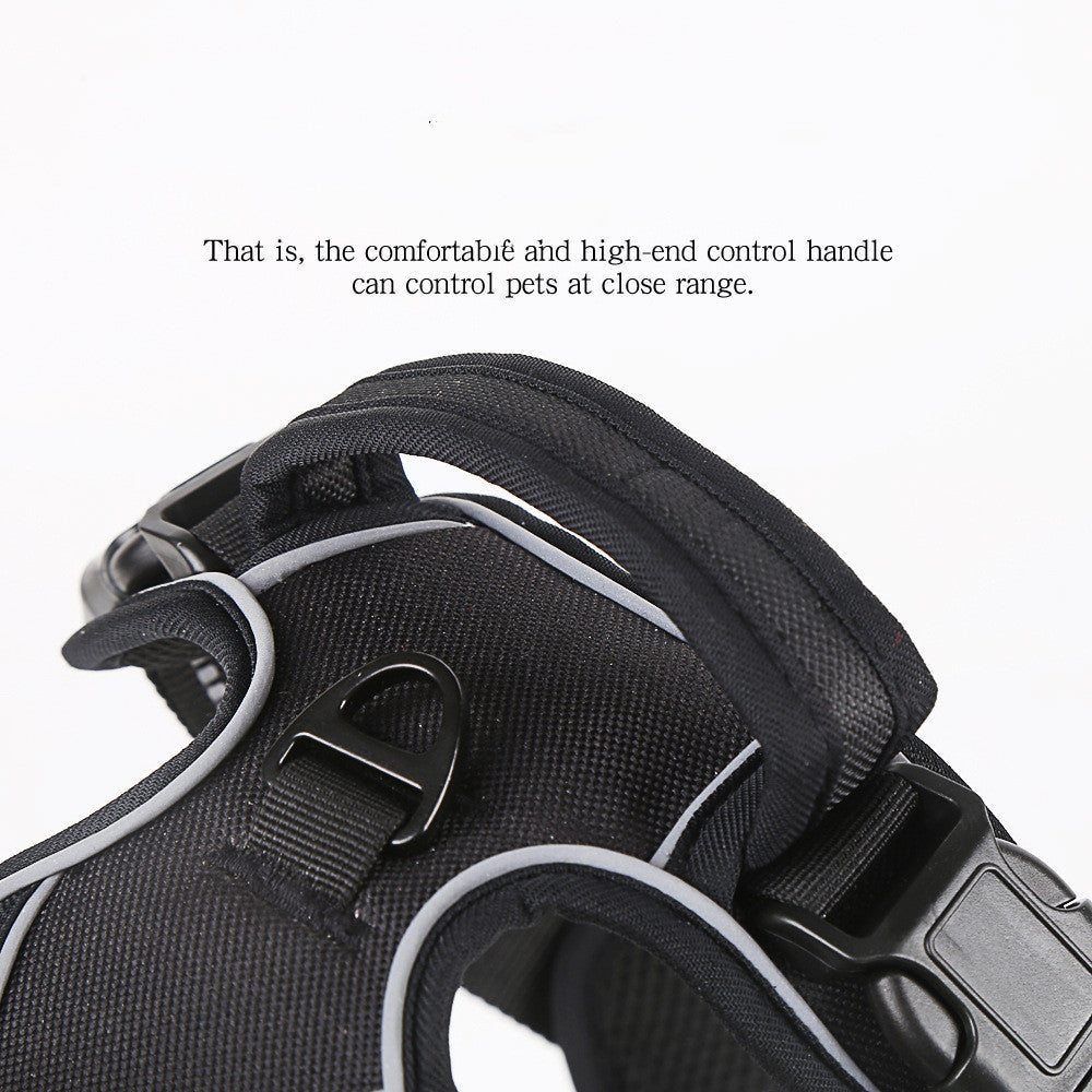 No-Pull Reflective Dog Harness – Comfy, Safe & Stylish