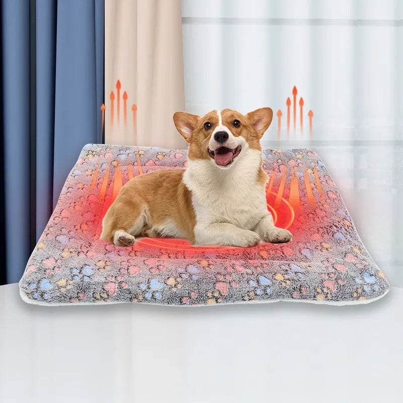 Cozy Cloud Fleece Bed for Dogs & Cats